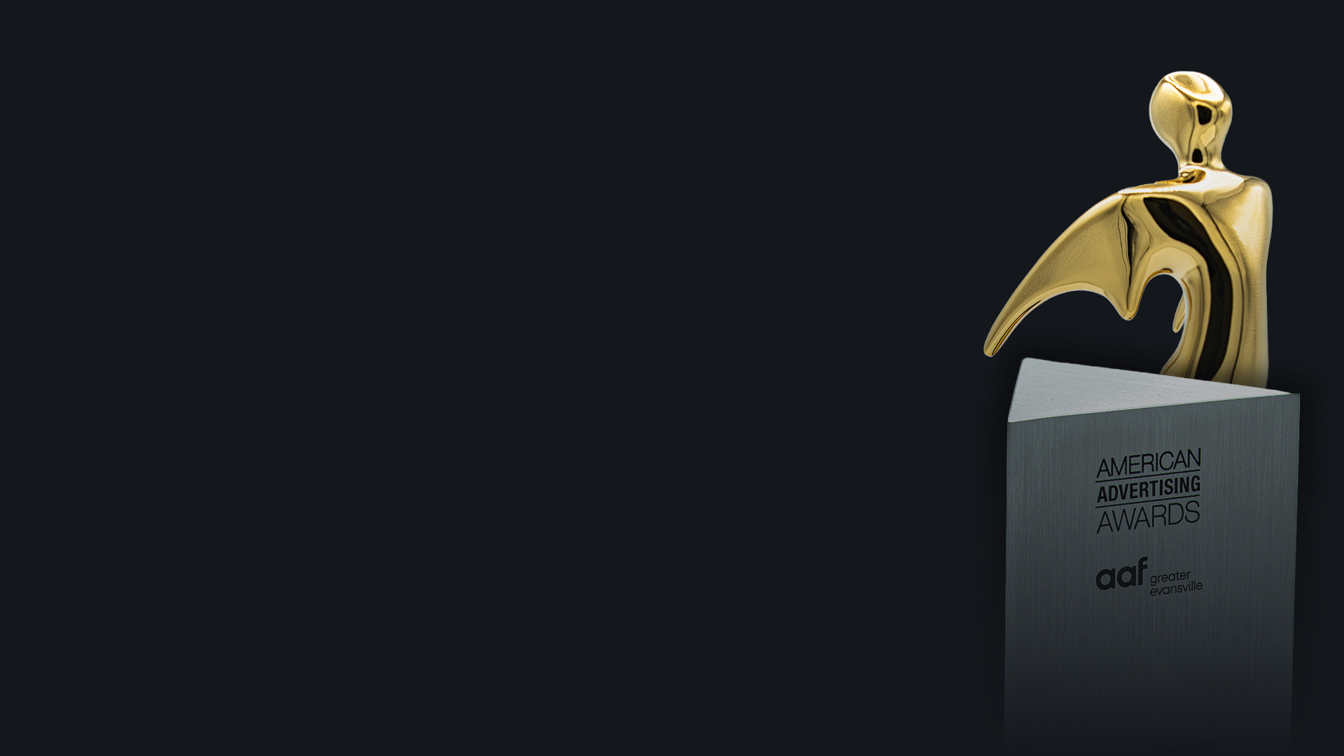 American Advertising Awards trophy